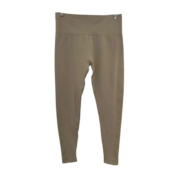 SET Active Sculptflex Seamless Leggings in Breeze Beige Tan Size XL - Picture 2 of 10